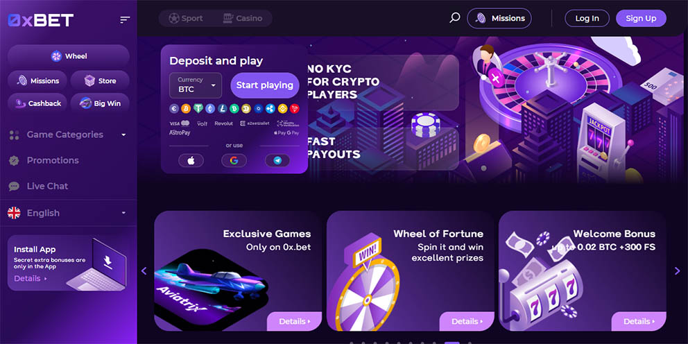 0xBET Screenshot