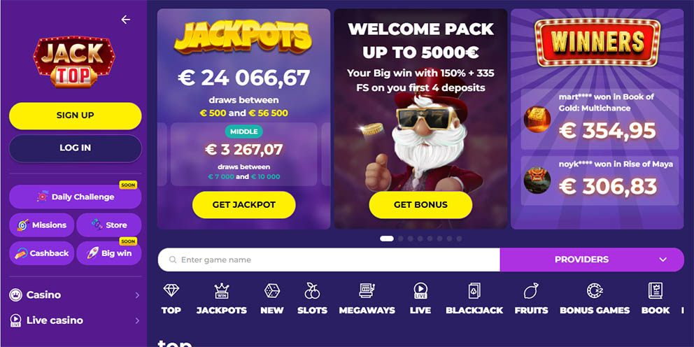 Jacktop Screenshot